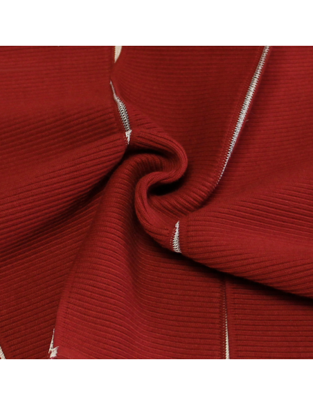 Bord côte uni - Tomette (par bande 10cm)