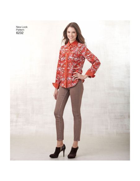 Patron New Look 6232 - Chemise