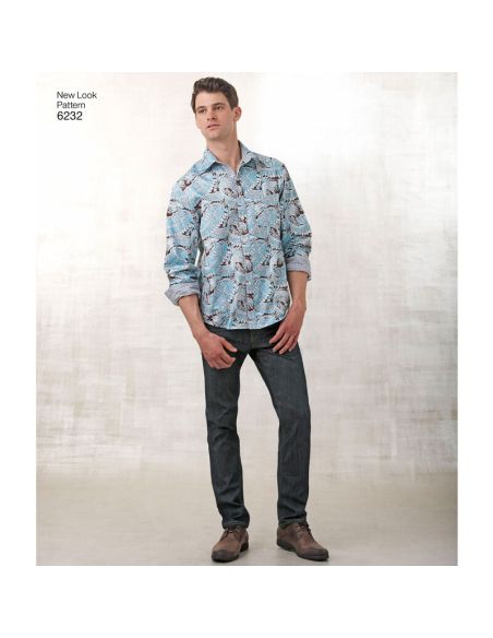 Patron New Look 6232 - Chemise