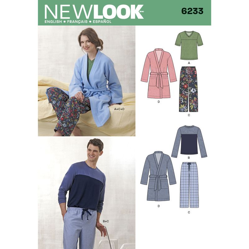 Patron New Look 6233 - Pyjama