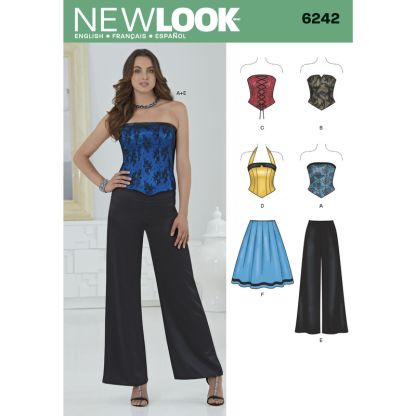 Patron New Look 6242 - Ensemble dames