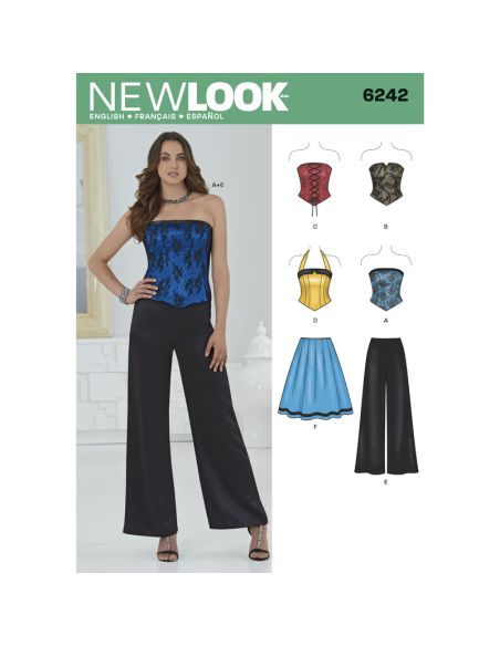 Patron New Look 6242 - Ensemble dames