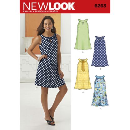 Patron New Look 6263 - Robe