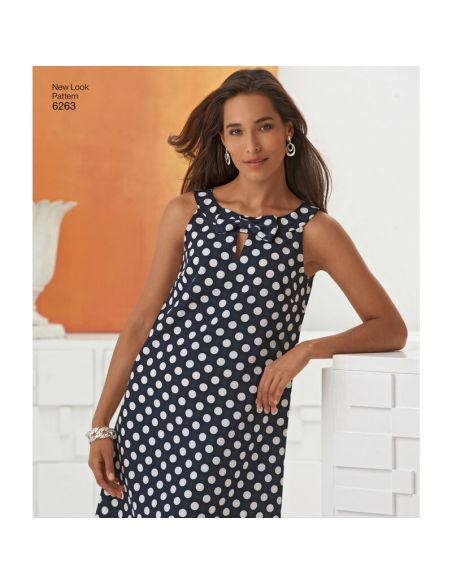 Patron New Look 6263 - Robe