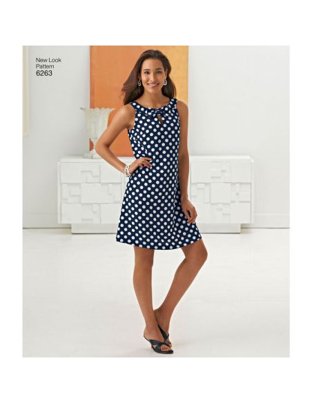 Patron New Look 6263 - Robe