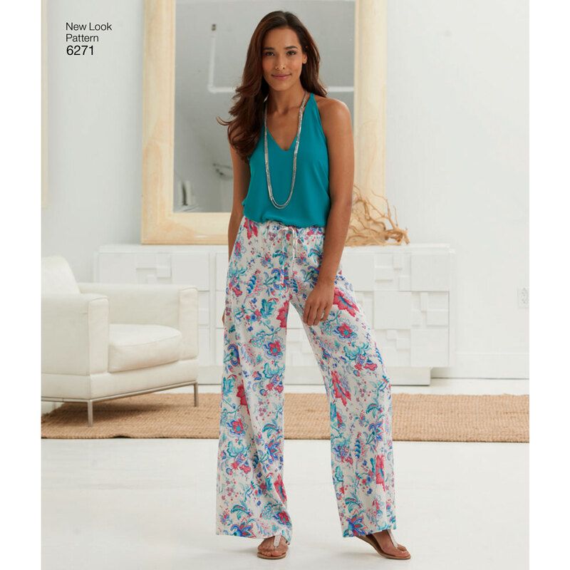 Patron New Look 6271 - Jupe, short et pantalon