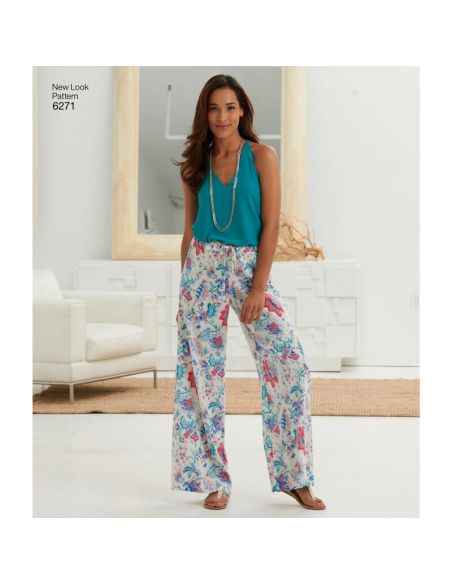 Patron New Look 6271 - Jupe, short et pantalon