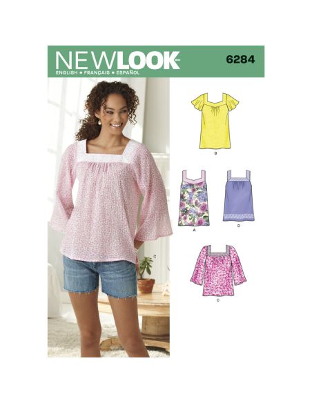 Patron New Look 6284 - Tunique