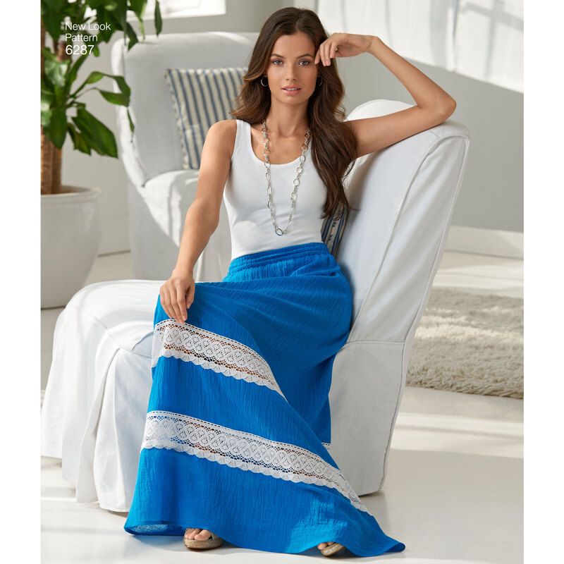 Patron New Look 6287 - Jupes