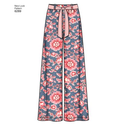 Patron New Look 6289 - Short et pantalon 2