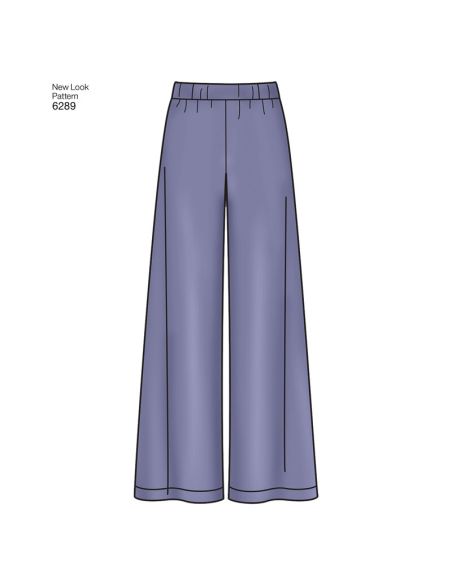 Patron New Look 6289 - Short et pantalon