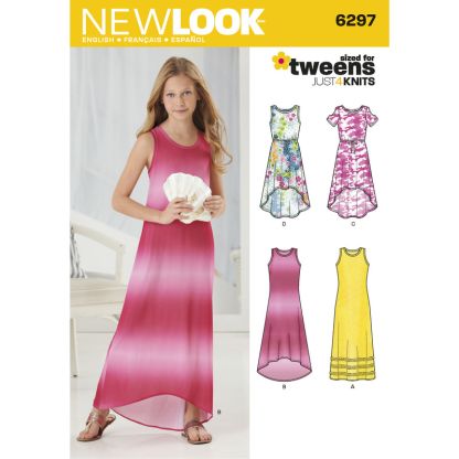 Patron New Look 6297 - Robe longue