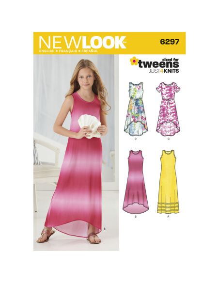 Patron New Look 6297 - Robe longue