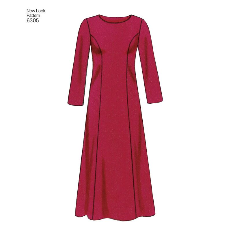 Patron New Look 6305 - Robes et vestes