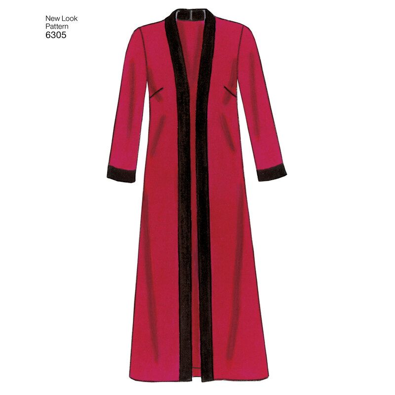 Patron New Look 6305 - Robes et vestes