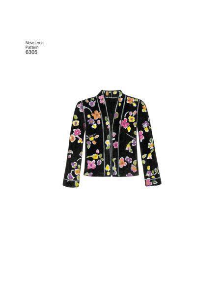 Patron New Look 6305 - Robes et vestes