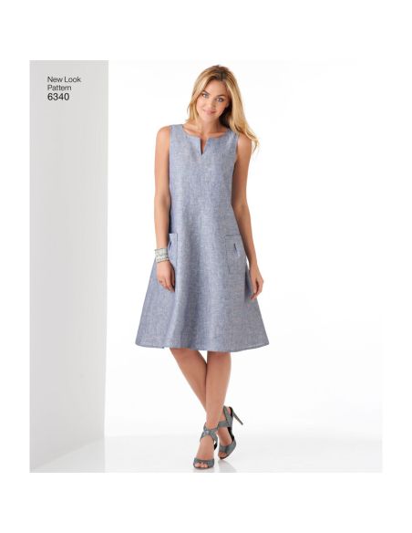 Patron New Look 6340 - Robe