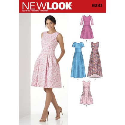 Patron New Look 6341 - Robe