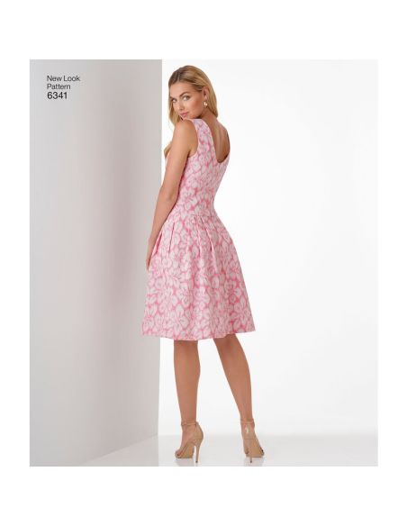 Patron New Look 6341 - Robe