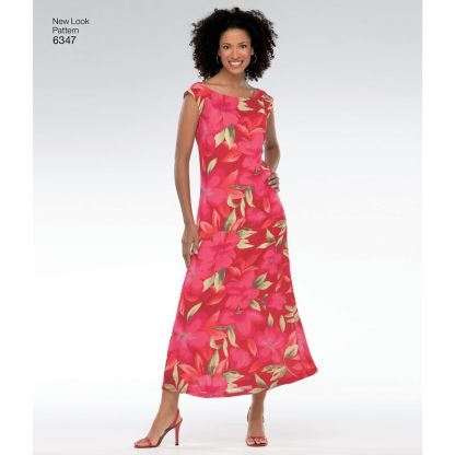 Patron New Look 6347 - Robe 2