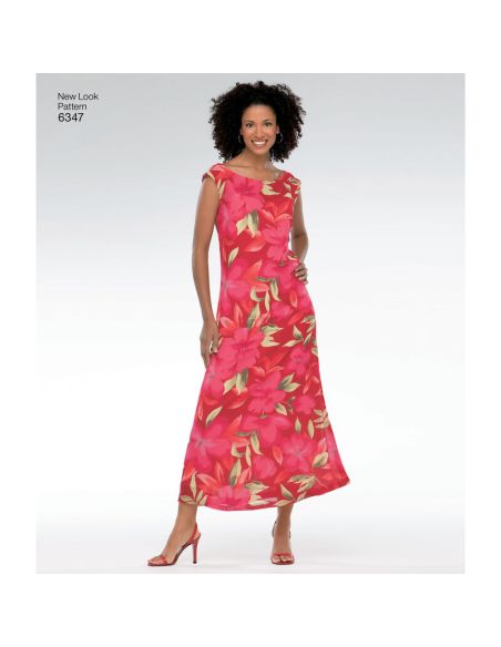 Patron New Look 6347 - Robe