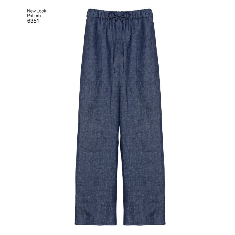 Patron New Look 6351 - Ensemble dame