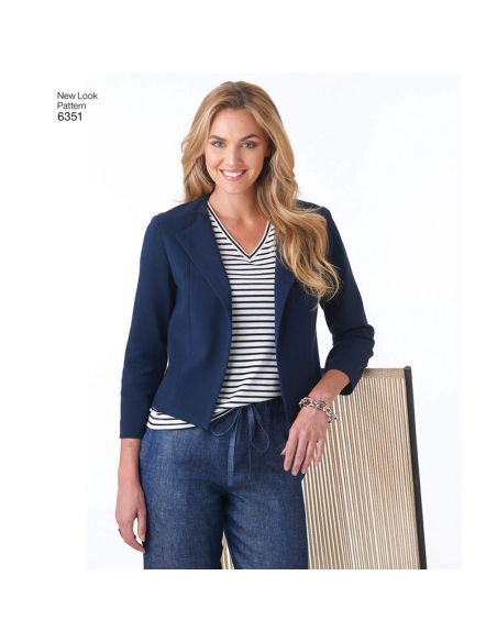 Patron New Look 6351 - Ensemble dame