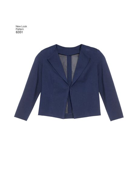 Patron New Look 6351 - Ensemble dame