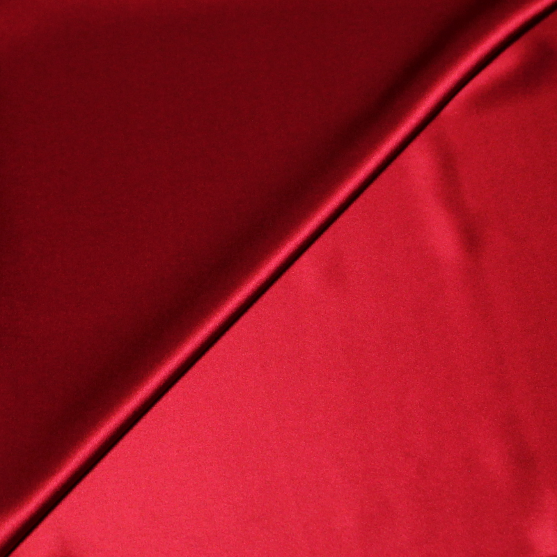 Satin 100% soie (25 mommes) - Framboise