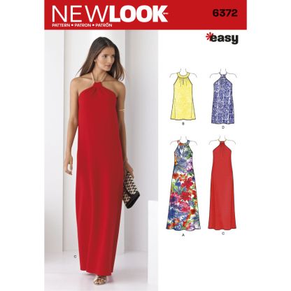 Patron New Look 6372 - Robe