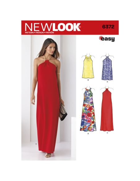 Patron New Look 6372 - Robe