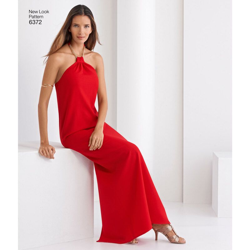 Patron New Look 6372 - Robe