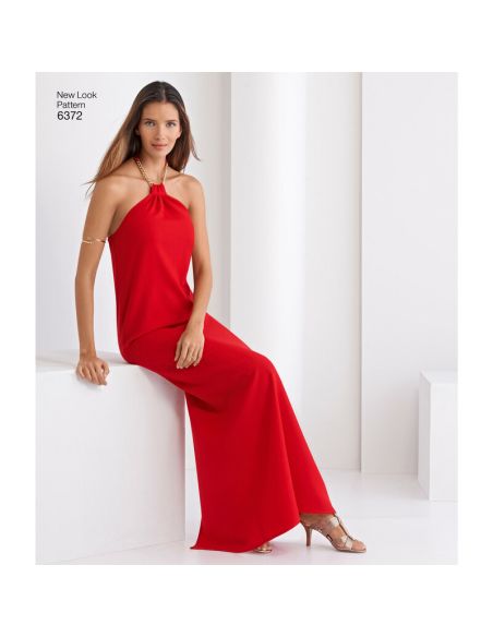 Patron New Look 6372 - Robe