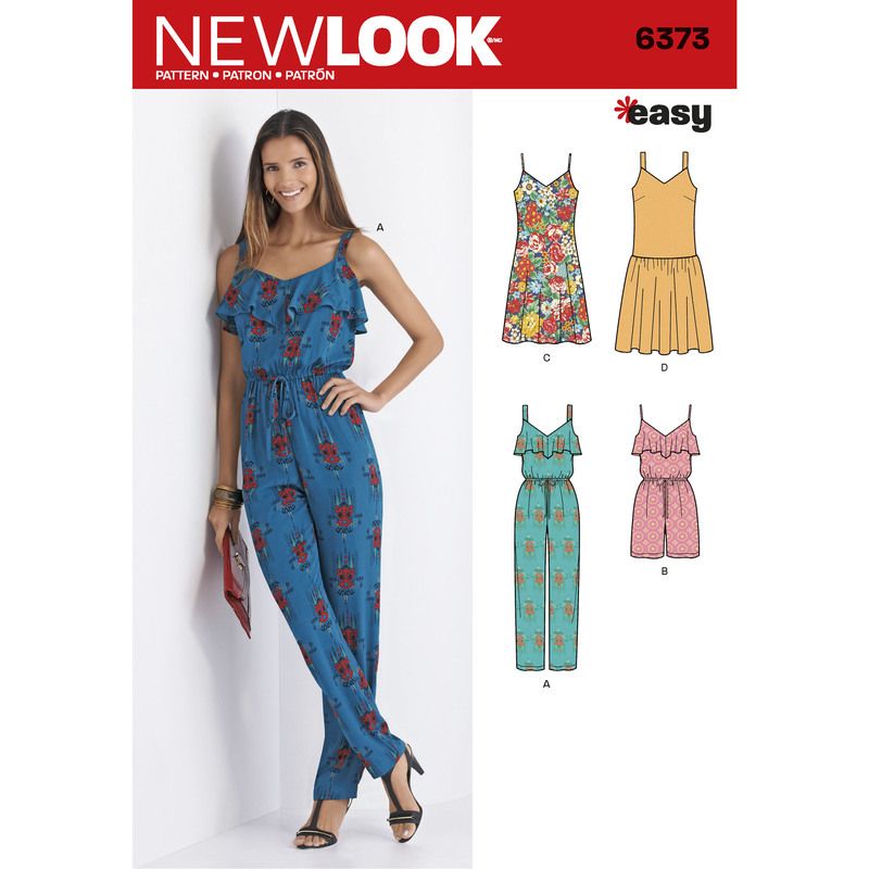 Patron New Look 6373 - Combinaison