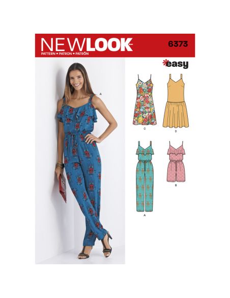 Patron New Look 6373 - Combinaison