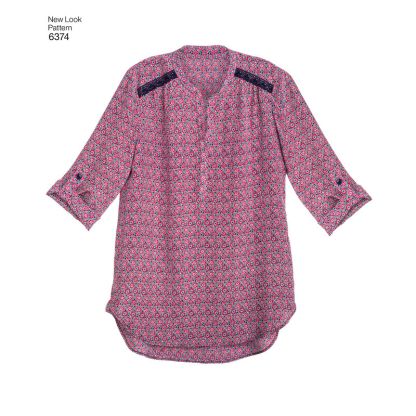 Patron New Look 6374 - Chemisier 2