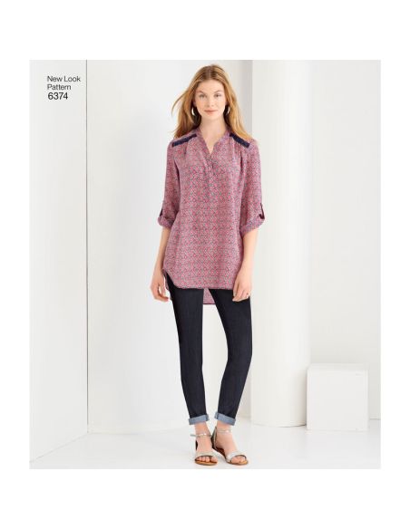 Patron New Look 6374 - Chemisier