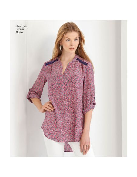 Patron New Look 6374 - Chemisier
