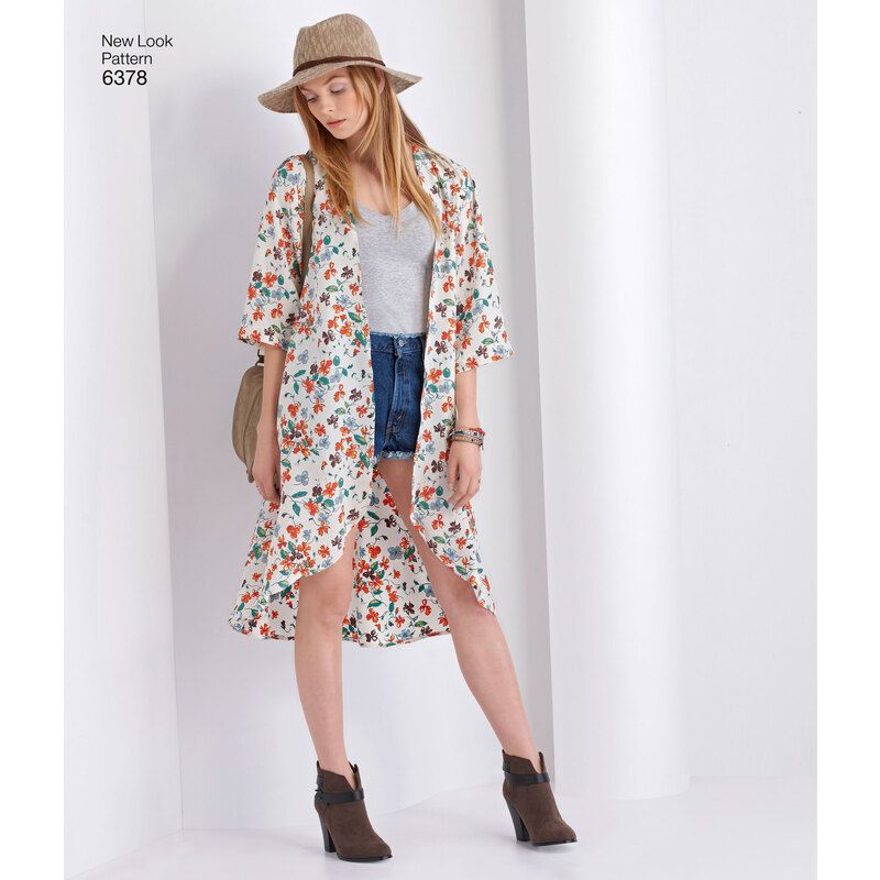 Patron New Look 6378 - Gilet