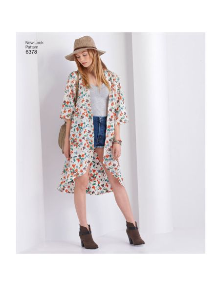 Patron New Look 6378 - Gilet