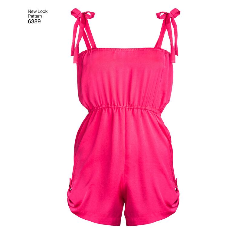 Patron New Look 6389 - Robe et combinaison