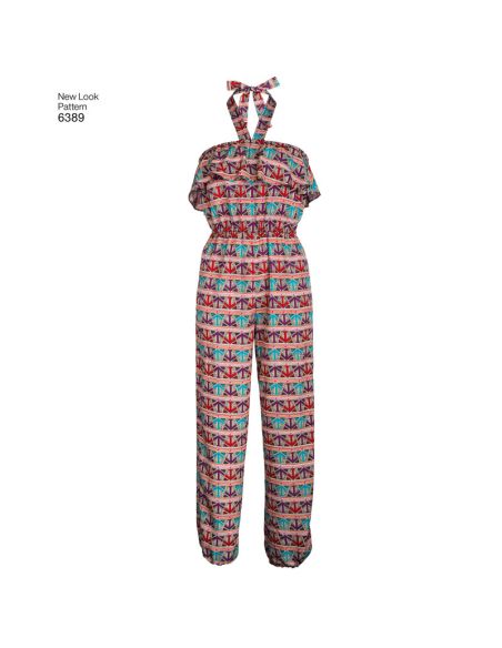 Patron New Look 6389 - Robe et combinaison