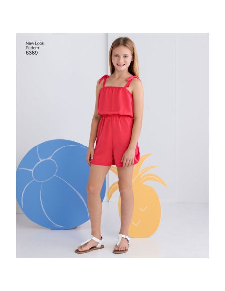 Patron New Look 6389 - Robe et combinaison