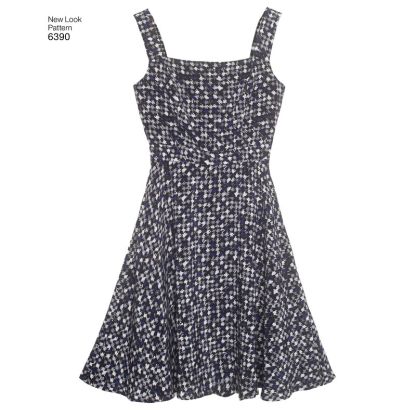 Patron New Look 6390 - Robe et boléro 2