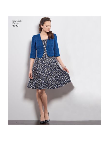 Patron New Look 6390 - Robe et boléro