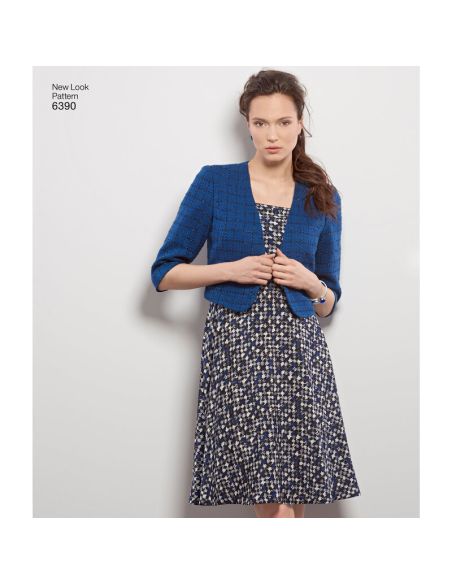 Patron New Look 6390 - Robe et boléro