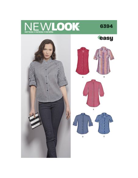 Patron New Look 6394 - Chemisier
