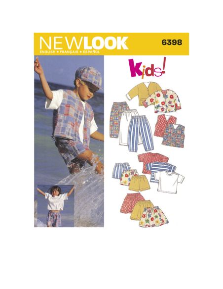 Patron New Look 6398 - Ensemble garçon
