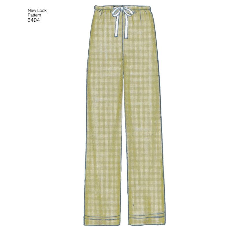 Patron New Look 6404 - Ensemble femme et homme