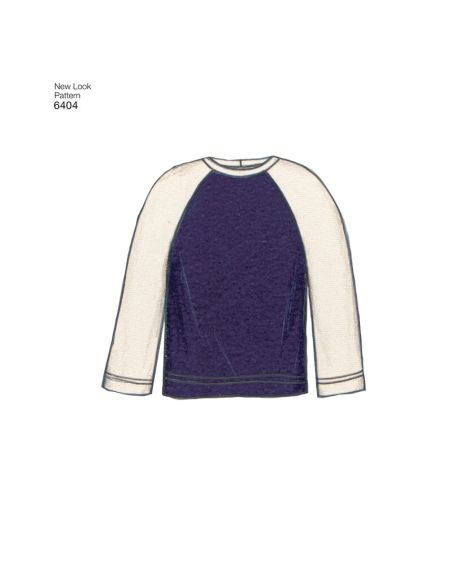 Patron New Look 6404 - Ensemble femme et homme